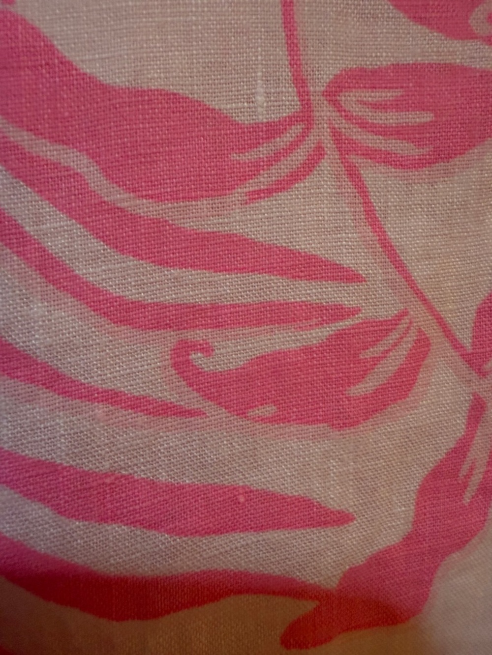 Lilly Pulitzer Pink & White Tropical Mini Shift Dress - Picture 4 of 10